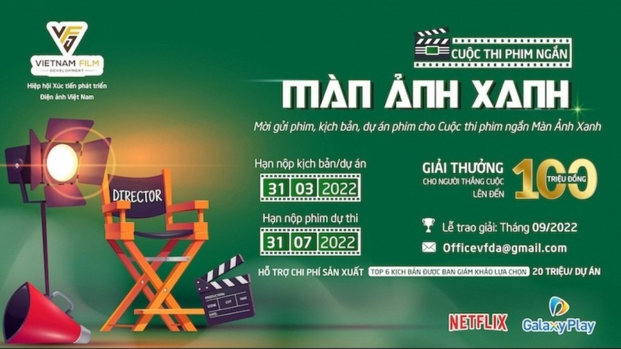 Cuộc thi phim ngắn Màn ảnh xanh đã được phát động và tổ chức từ đầu năm 2022