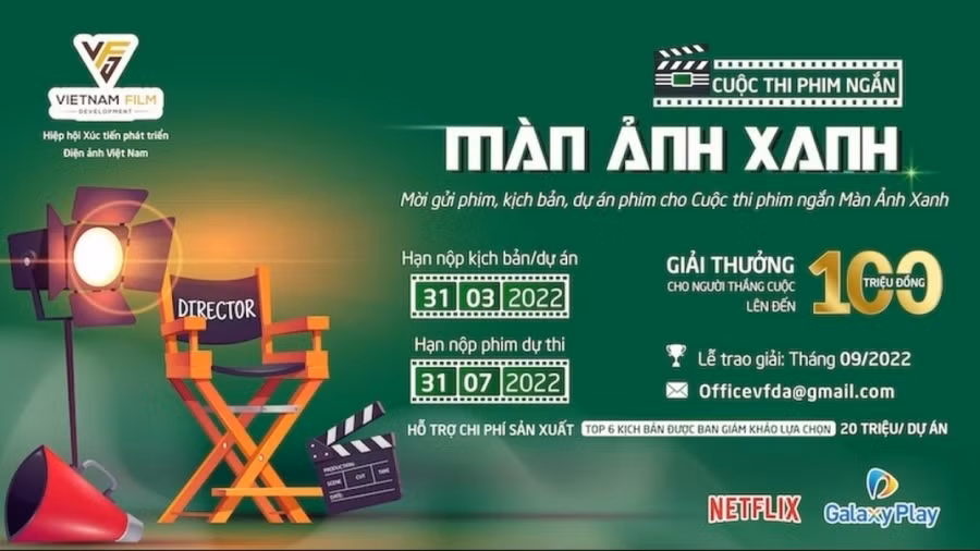 Cuộc thi phim ngắn Màn ảnh xanh đã được phát động và tổ chức từ đầu năm 2022