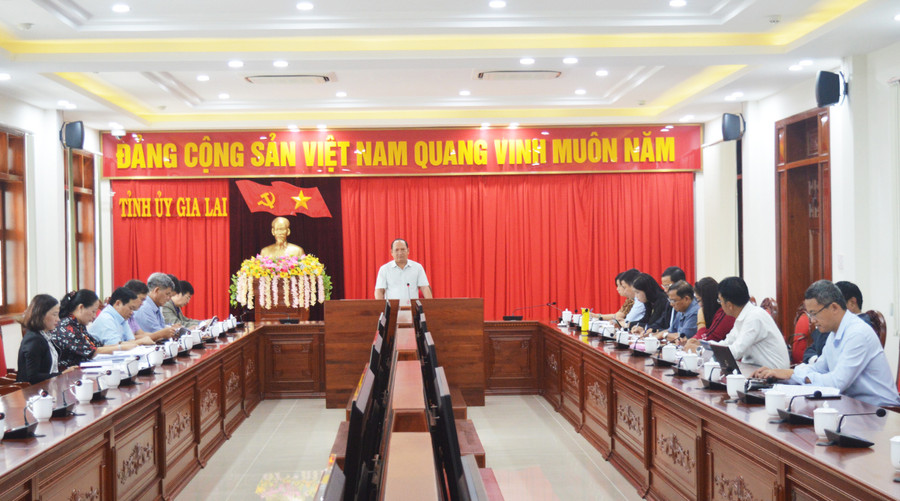 Quang cảnh hội nghị. Ảnh: Anh Huy Quang cảnh hội nghị. Ảnh: Anh Huy