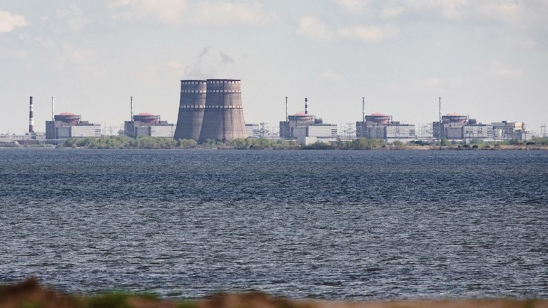 Nhà máy điện hạt nhân Zaporizhzhia của Ukraina. Ảnh: AFP Nhà máy điện hạt nhân Zaporizhzhia của Ukraina. Ảnh: AFP