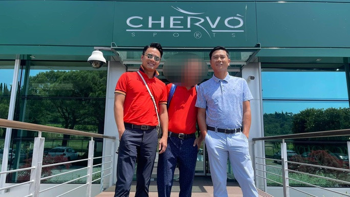 Diễn viên Hồng Đăng và Hồ Hoài Anh. Ảnh nguồn NLĐO