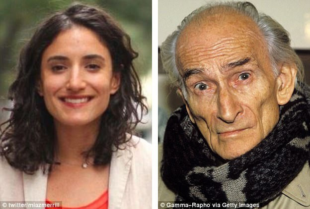 Một người phụ nữ sống tại New York có tên Mia Merrill (trái) hiện đang thực hiện một bản đề xuất kêu gọi công chúng ủng hộ mình trong việc yêu cầu Viện bảo tàng Mỹ thuật Metropolitan loại bỏ bức tranh của họa sĩ Pháp Balthus (phải) ra khỏi hệ thống trưng bày.