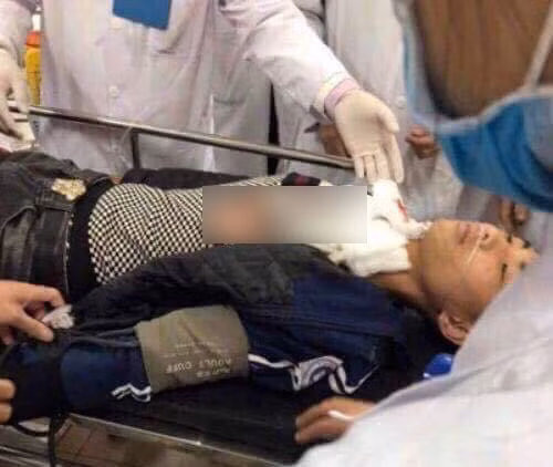 Thùy được các bạn đưa đi cấp cứu tại bệnh viện đa khoa tỉnh Hải Dương.