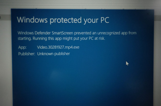 Thoạt nhìn tập tin này khá giống một file video thông thường. Thoạt nhìn tập tin này khá giống một file video thông thường.