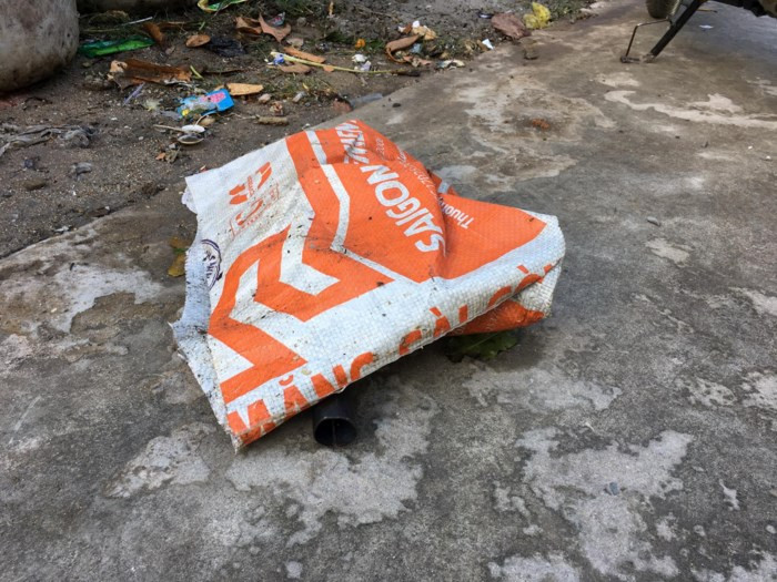 Phát hiện con dao mà nghi can sử dụng