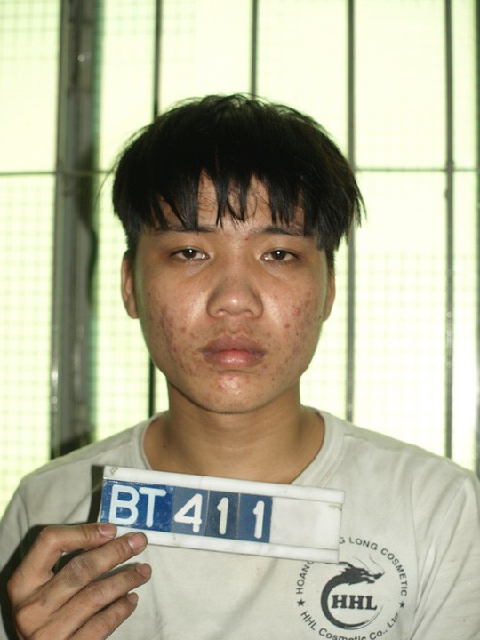 Nguyễn Bỉnh Nhường lúc mới bị bắt.