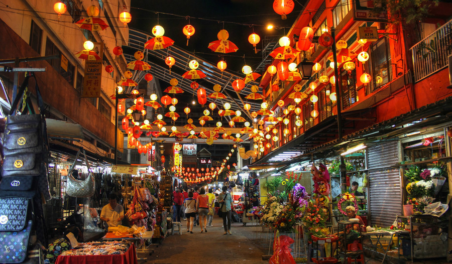 Khu phố người Hoa vào dịp giáng sinh. Khu phố người Hoa vào dịp giáng sinh.