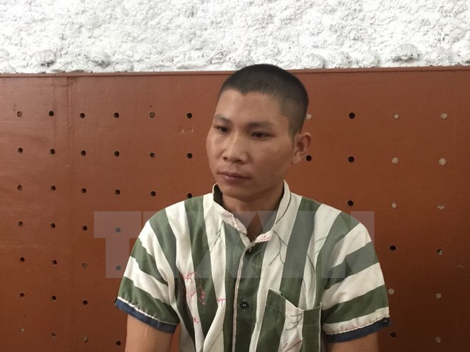 Đối tượng Nguyễn Ngọc Huy. (Ảnh: Nguyễn Hoàng/TTXVN)