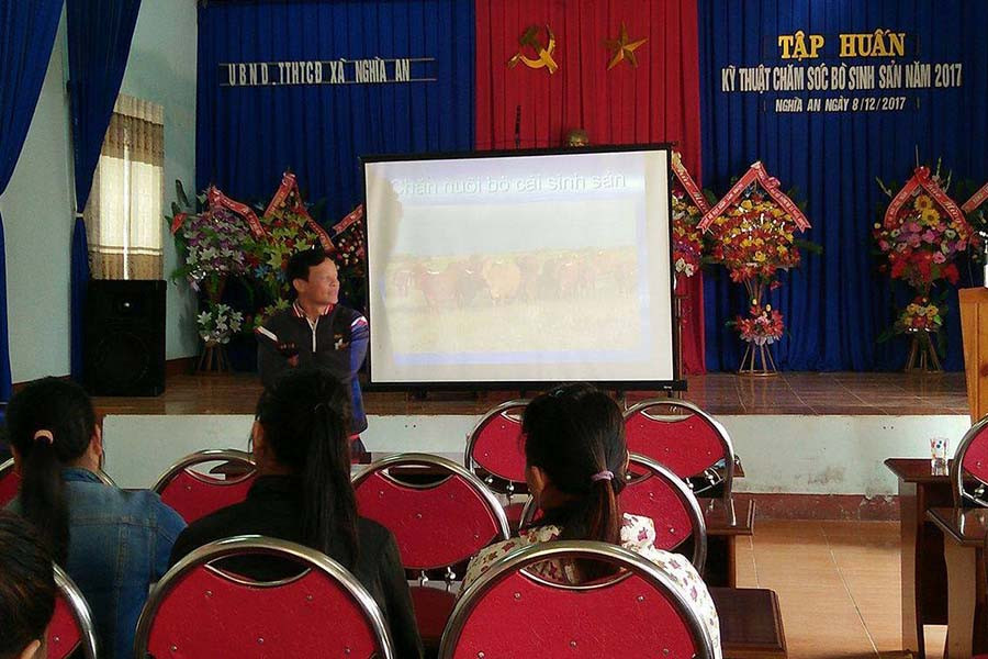  Quảng cảnh buổi Tập huấn. Ảnh: Hoàng Oanh 