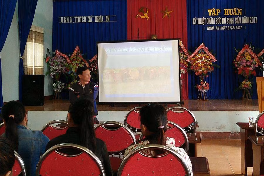  Quảng cảnh buổi Tập huấn. Ảnh: Hoàng Oanh 