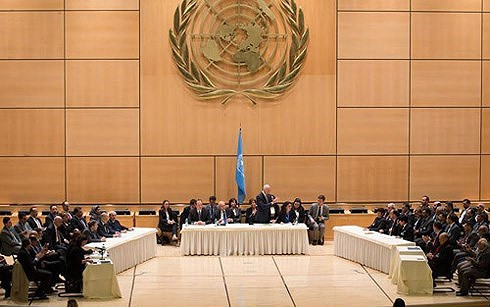 Vòng đàm phán hòa bình Syria ở Geneva, Thụy Sĩ. Vòng đàm phán hòa bình Syria ở Geneva, Thụy Sĩ.