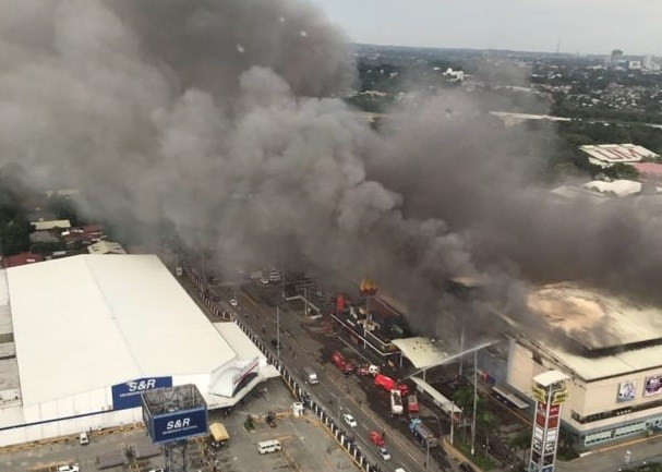 Hiện trường vụ hỏa hoạn. 