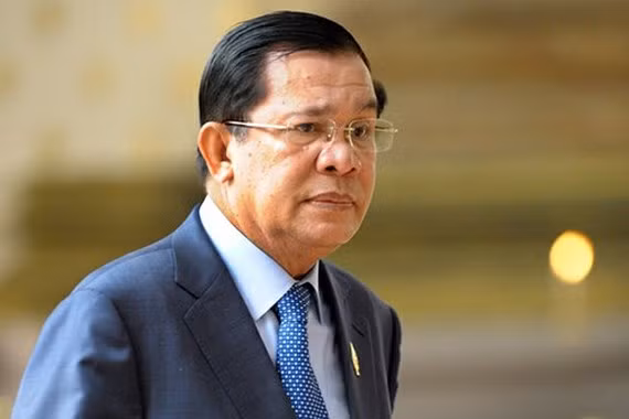 Thủ tướng Campuchia Hun Sen.