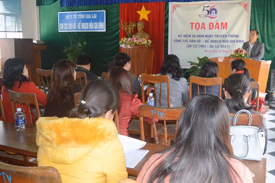  Toàn cảnh buổi tọa đàm. Ảnh: Đinh Yến