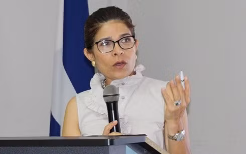 Bà Hilda là chị gái ruột đồng thời là cố vấn thân cận của Tổng thống Juan Orlando Hernandez. Ảnh: Reuters
