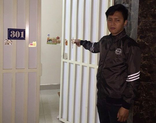 Bố bé trai 10 tuổi bị tố đánh con. Ảnh: H.V.