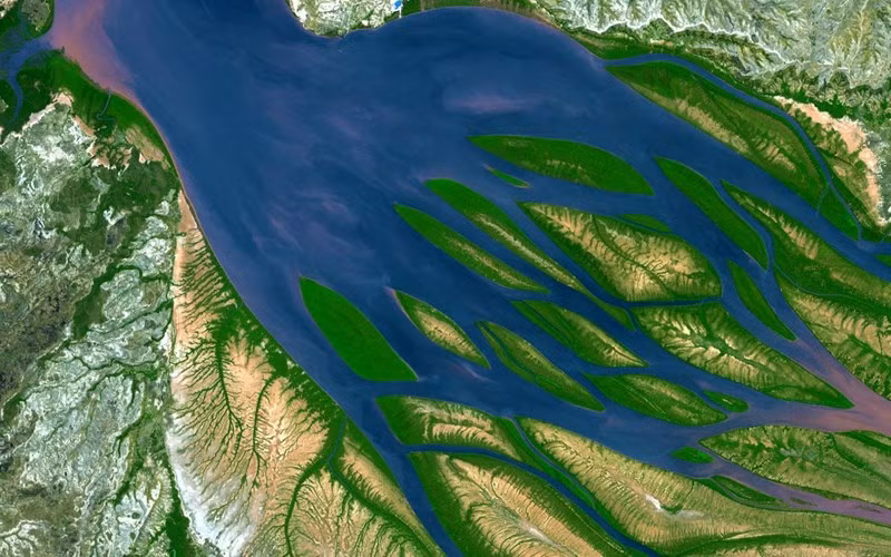  Hình ảnh màu sắc ở vịnh Bombetoka phía tây bắc Madagascar.