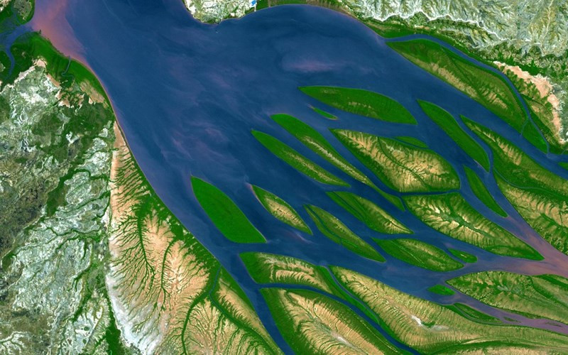  Hình ảnh màu sắc ở vịnh Bombetoka phía tây bắc Madagascar.