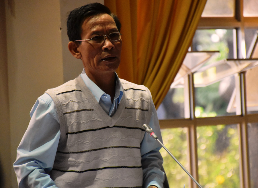 Theo đại biểu Kpă Đô, đa phần người dân tộc thiểu số vẫn còn tư tưởng ỷ lại. Ảnh: Minh Dung