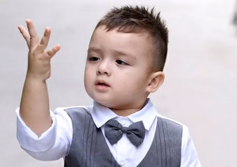 Maximilian Vạn Herzog 'đốn tim' nhiều người vì vẻ ngoài dễ thương