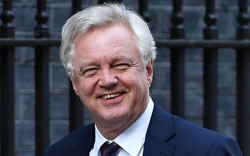 Bộ trưởng phụ trách việc Anh rời liên minh châu Âu - David Davis. (Ảnh: Getty)