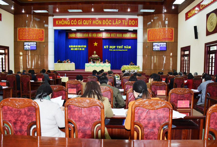 Quang cảnh Kỳ họp. Ảnh: Trần Dung