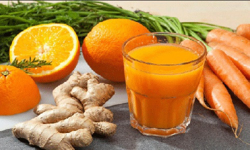 Nước ép cà rốt gừng rất tốt cho hệ tiêu hoá và miễn dịch