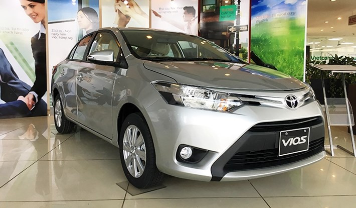 Toyota Vios giảm thêm 58 triệu trong tháng 12.