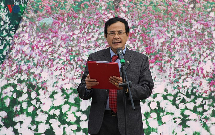 Ông Lâm Tiến Mạnh, Phó giám đốc Sở VH-TT- DL khai mạc sự kiện.