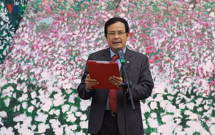 Ông Lâm Tiến Mạnh, Phó giám đốc Sở VH-TT- DL khai mạc sự kiện.