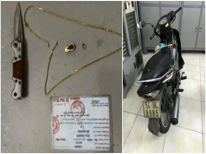 Phương tiện và tang vật thu giữ