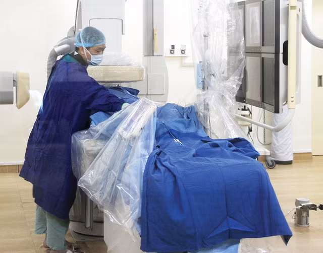 Hệ thống máy móc mà tổ chức Trái tim vì trái tim đã tài trợ cho BV Đà Nẵng.