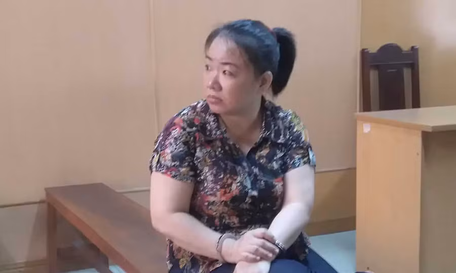 Bị cáo Huỳnh Thị Ngọc Thu