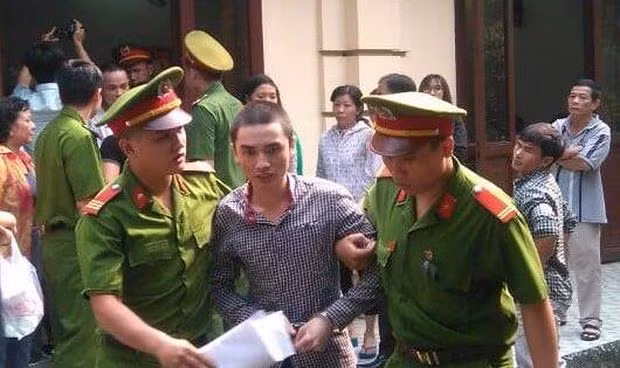 Bị cáo Quý tại phiên tòa.