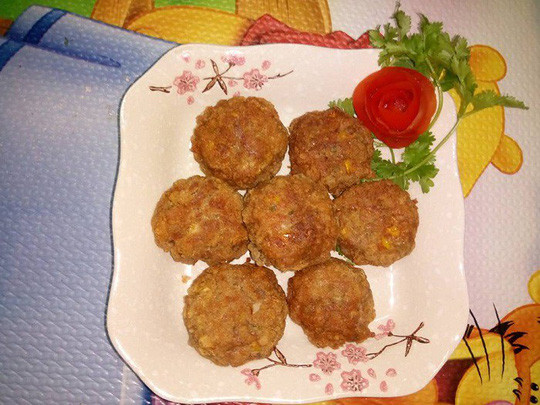  Đĩa chả ngô sữa chống đói ngày mưa