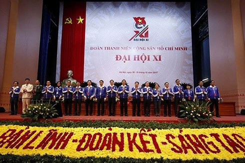 Ra mắt đoàn chủ tịch Đại hội trong ngày 10-12. Ảnh: Tiền Phong