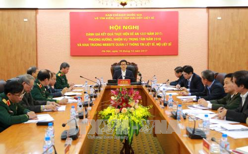 Phó Thủ tướng Vũ Đức Đam, Trưởng Ban Chỉ đạo quốc gia 1237 chủ trì hội nghị.