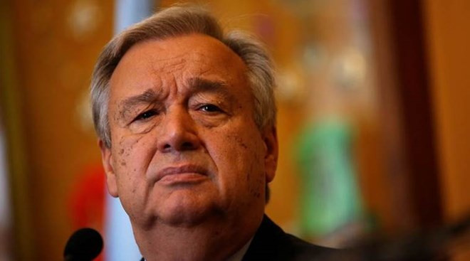  Tổng thư ký Liên hợp quốc Antonio Guterres. (Nguồn: Reuters)