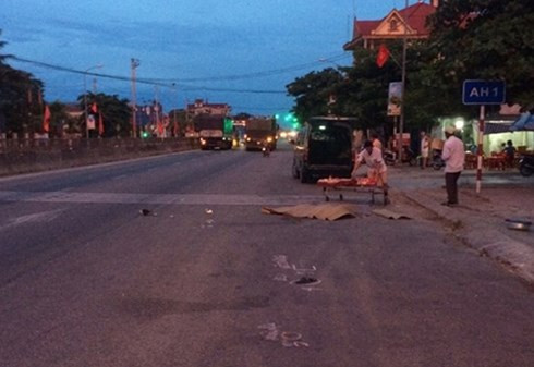  Hiện trường vụ tai nạn ba tháng trước. 