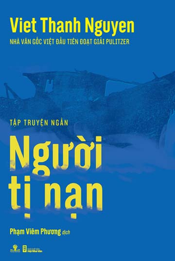 Bìa sách "Người tị nạn" do Nhà sách Phương Nam phát hành.  Bìa sách