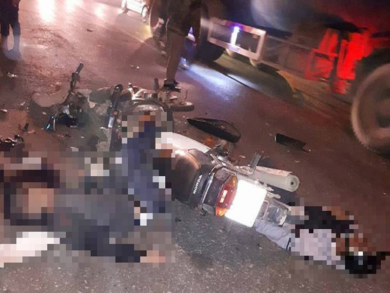  Hiện trường vụ tai nạn. Ảnh FB