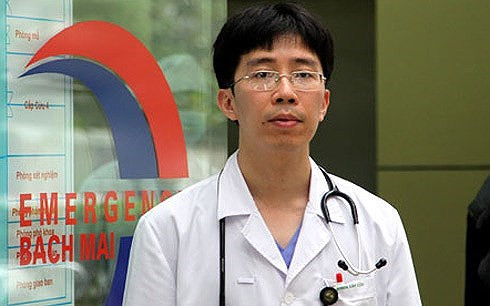  PGS. TS Mai Duy Tôn – bác sĩ Khoa Cấp cứu A9 Bệnh viện Bạch Mai