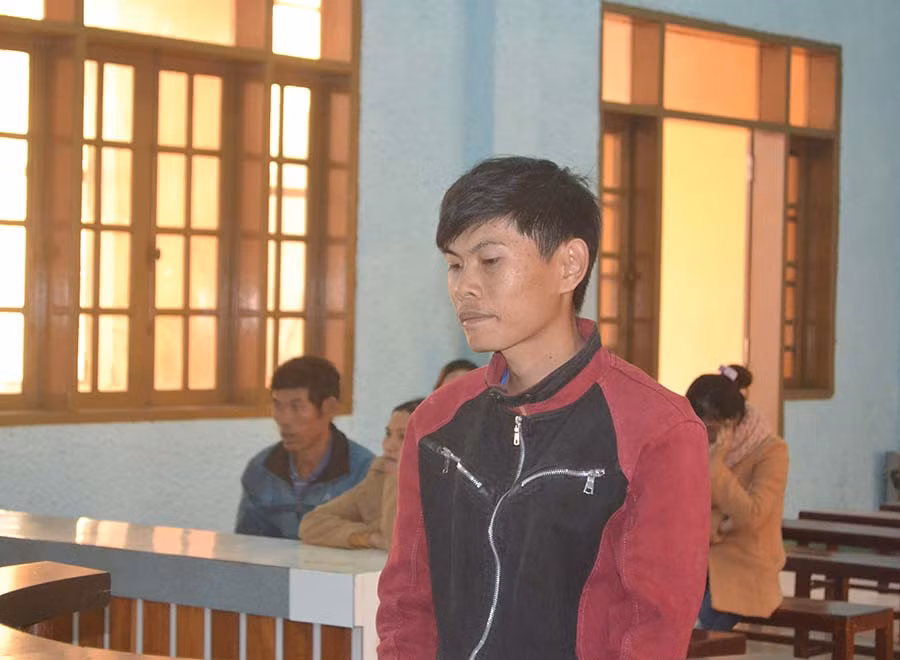  Phạm Văn Vũ tại phiên tòa phúc thẩm. Ảnh: Hoàng Minh