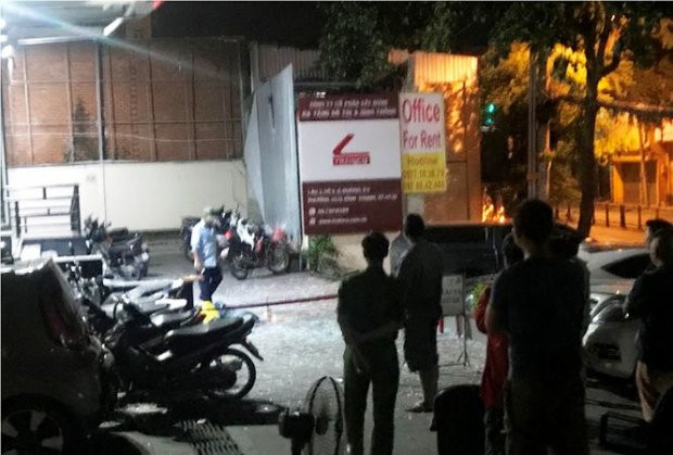 Hiện trường vụ việc. Hiện trường vụ việc.