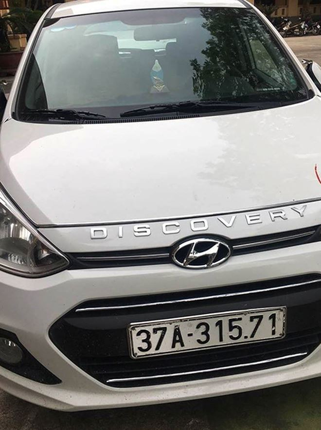 Chiếc xe ô tô dùng để chở 5 cá thể hổ