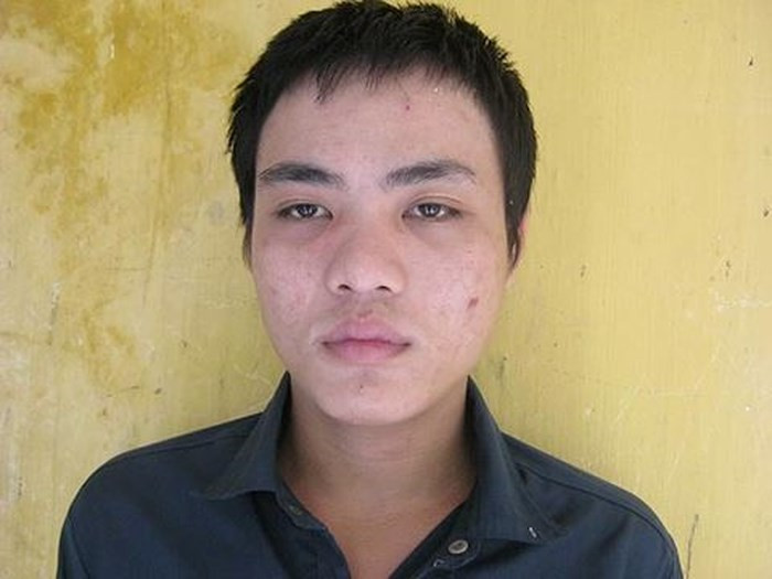 Phạm Chí Phong tại cơ quan công an Phạm Chí Phong tại cơ quan công an