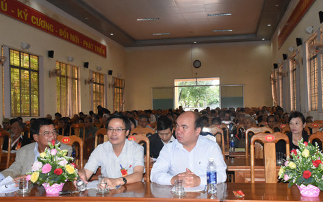 Quang cảnh hội nghị: Ảnh: N.S