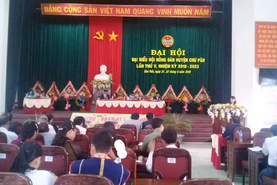 Quang cảnh đại hội. Ảnh: Đ.Y Quang cảnh đại hội. Ảnh: Đ.Y
