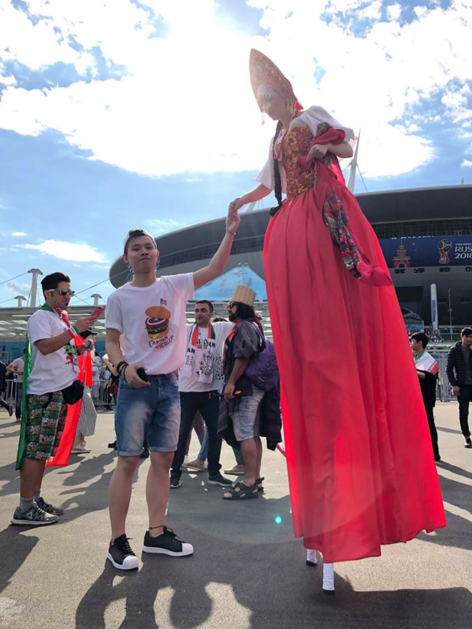 Đường phố Nga rộn ràng những ngày diễn ra World Cup 2018  Đường phố Nga rộn ràng những ngày diễn ra World Cup 2018