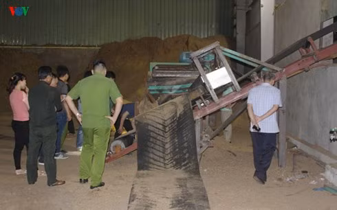  Hiện trường vụ việc.